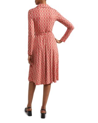 Clarice Jersey Collared Dress