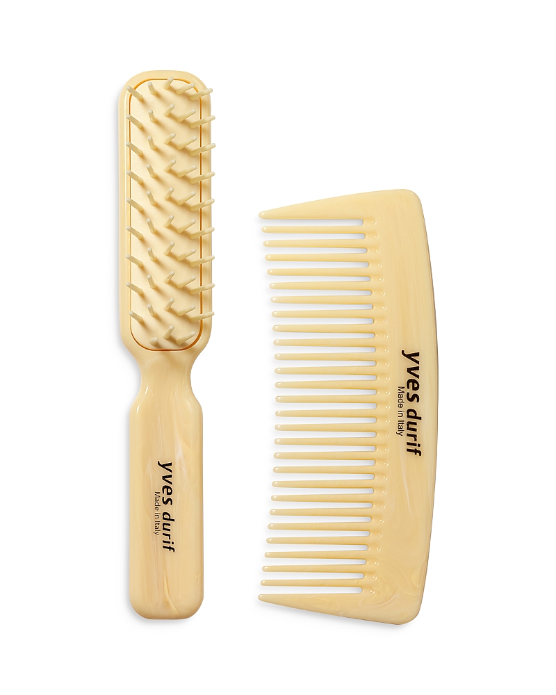 Yevs Durif Mini Brush & Comb Set
