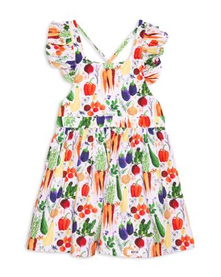 Girls' Ruffle Sleeve Dress - Little Kid, Big Kid