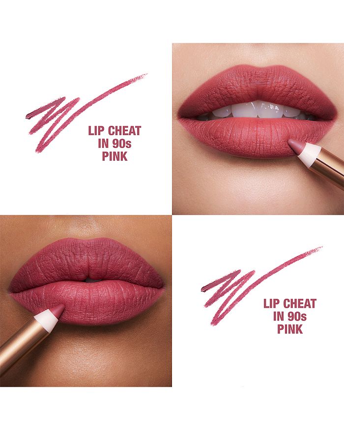 Shop Charlotte Tilbury Lip Cheat Re-shape & Re-size Lip Liner In 90s Pink