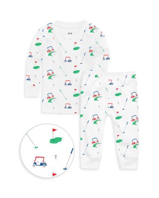 1212 - Boys' Printed Long Sleeve Pajama Set - Little Kid