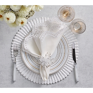 Kim Seybert Lumina Placemat In White In White
