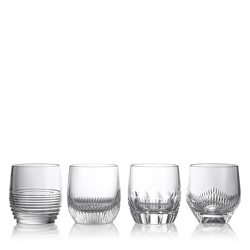 Waterford Mixology Tumbler, Mixed Set Of 4 In Transparent