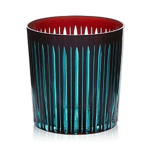 L'objet Prism Old Fashioned Glasses Set Of Four In Bordeaux