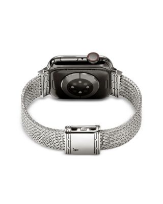 Apple Watch&reg; Sterling Silver Bracelet, 18mm