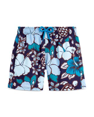 Vilebrequin - Boys' Tropical Turtle Swim Trunks - Little Kid, Big Kid