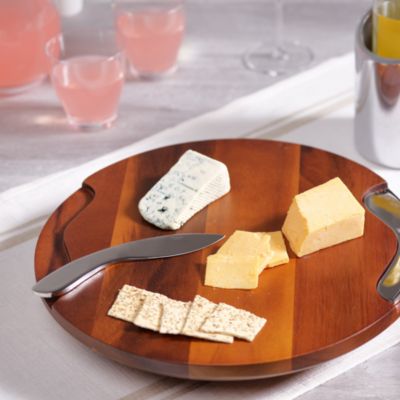 Cheese Block with Knife &amp; Spreader by Namb&amp;eacute;