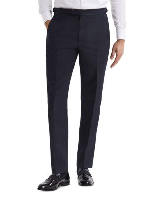 REISS - Poker Satin Trim Modern Trousers