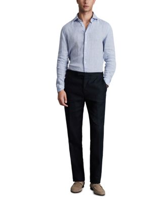 Kin Slim Fit Linen Mixer Trousers