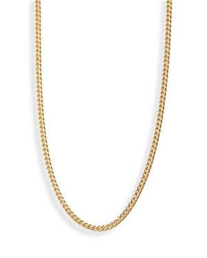 Argento Vivo Curb Chain Necklace in 18K Gold Plated Sterling Silver, 15