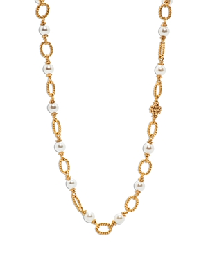 Shop Capucine De Wulf Berry & Bead Chain Necklace, 24 In White/gold