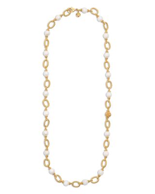 Berry & Bead Chain Necklace, 24"