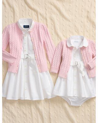 Girls' Cable-Knit Cardigan - Little Kid