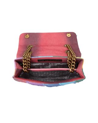 Kensington Multicolor Denim Crossbody Bag