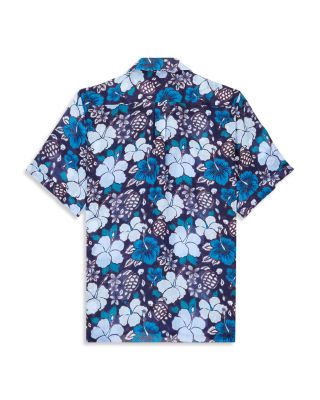 Tropical Classic Fit Button Down Camp Shirt