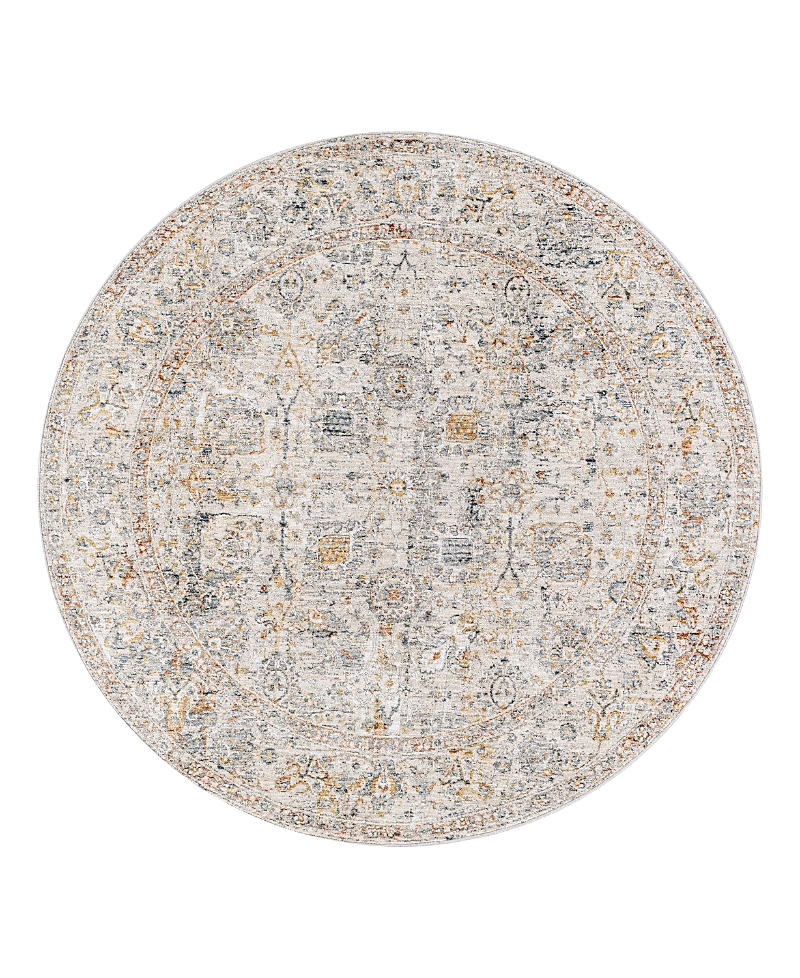 Livabliss Laila Laa-2317 Round Area Rug, 7'10 x 7'10