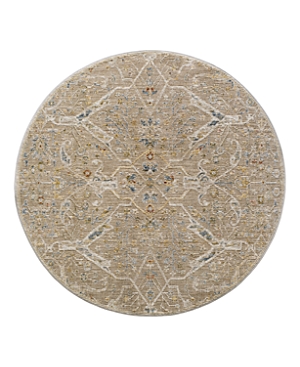 Surya Reina Ren-2300 Round Area Rug, 6'7 X 6'7 In Tan