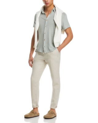 Bo Linen Regular Fit Drawstring Pants