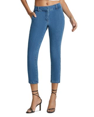Commando - Cropped Slim Jeans in Light Indigo
