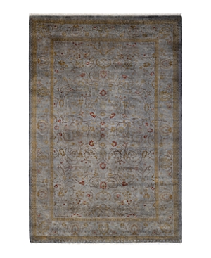 Shop Bloomingdale's Fine Vibrance M1543 Area Rug, 4'3 X 6'4 In Gray