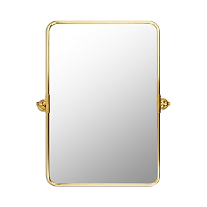 Surya Burnish Rectangle Mirror In Gold