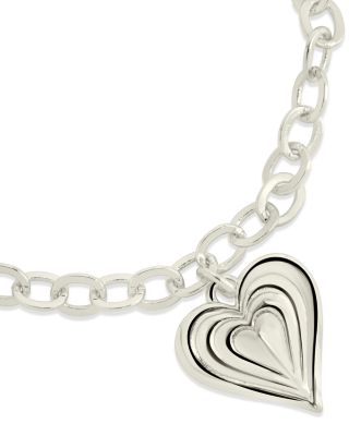 Beating Heart Charm Bracelet