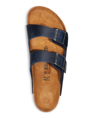 Men's Arizona Slide Sandals in Dark Blue