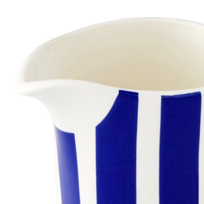 Blue Italian Steccato Creamer