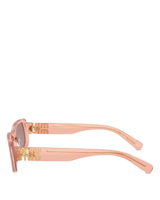 Rectangular Sunglasses, 53mm