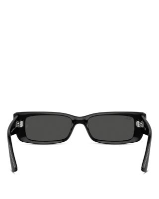 Teru Rectangular Sunglasses, 54mm