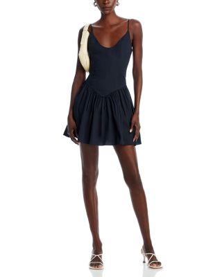 オールインワン・サロペット Staud Dena Mini Dress DENA MINI DRESS WHITE
