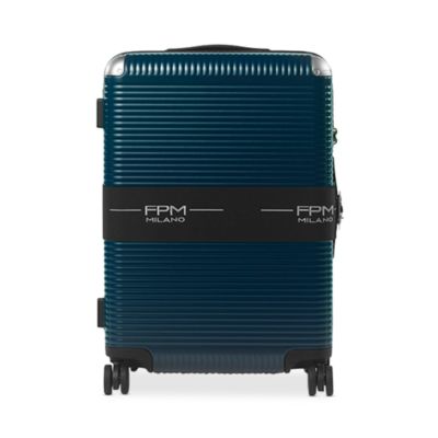 Bank Zip Deluxe Checked Suitcase