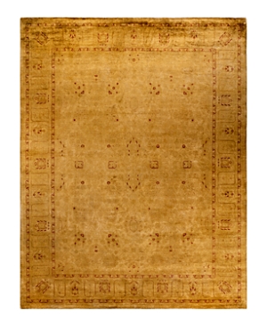 Shop Bloomingdale's Fine Vibrance M1422 Area Rug, 9'4 X 11'10 In Yellow