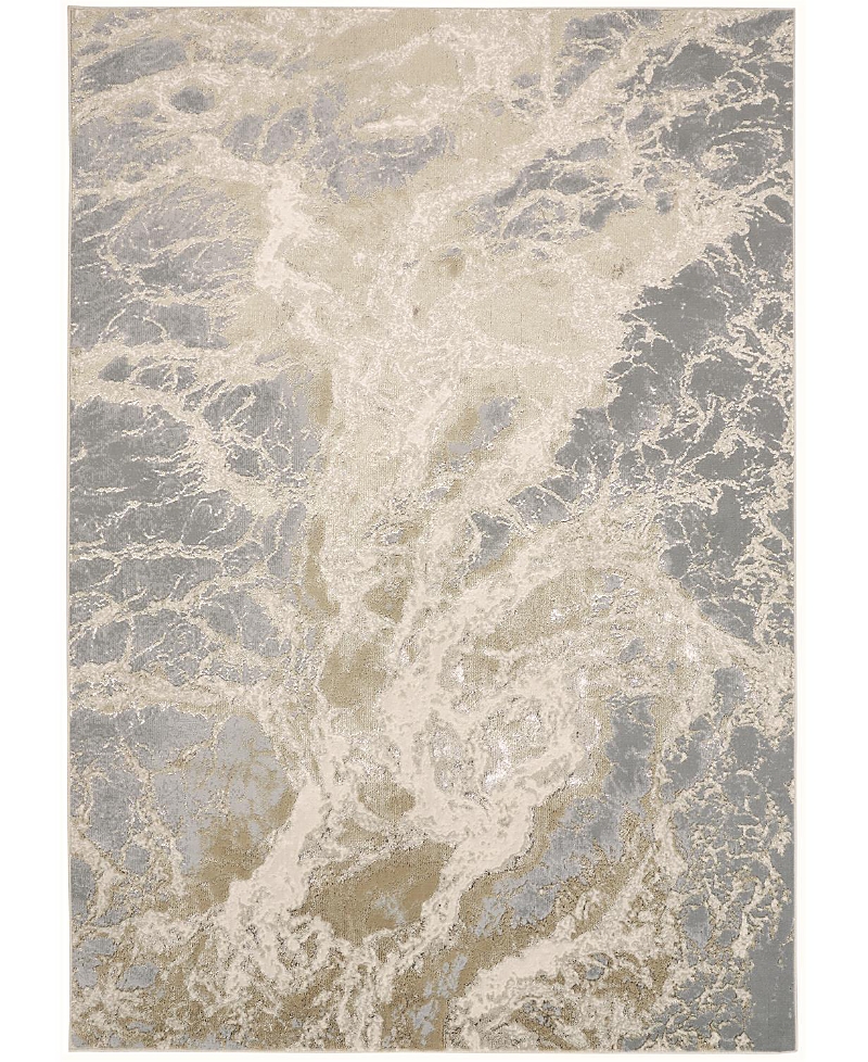 Feizy Aura Aur3563f Area Rug, 6'7 X 9'6 In Ivory