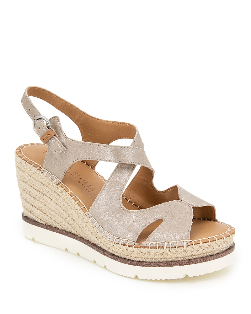 GENTLE SOULS BY KENNETH COLE GENTLE SOULS BY KENNETH COLE WOMEN'S ELISE SLINGBACK ESPADRILLE WEDGE SANDALS