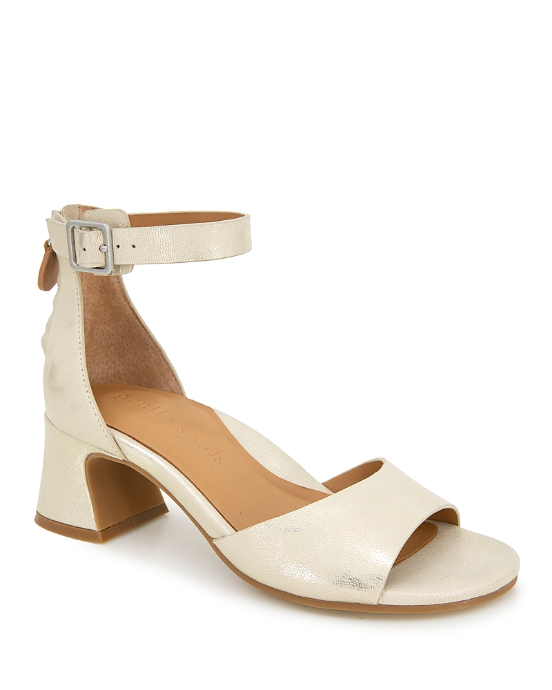 GENTLE SOULS BY KENNETH COLE GENTLE SOULS BY KENNETH COLE WOMEN'S IONA ANKLE STRAP HIGH HEEL SANDALS