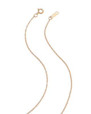 Children&#39;s Star of David Pendant Necklace in 14K Yellow Gold, 14&amp;quot;