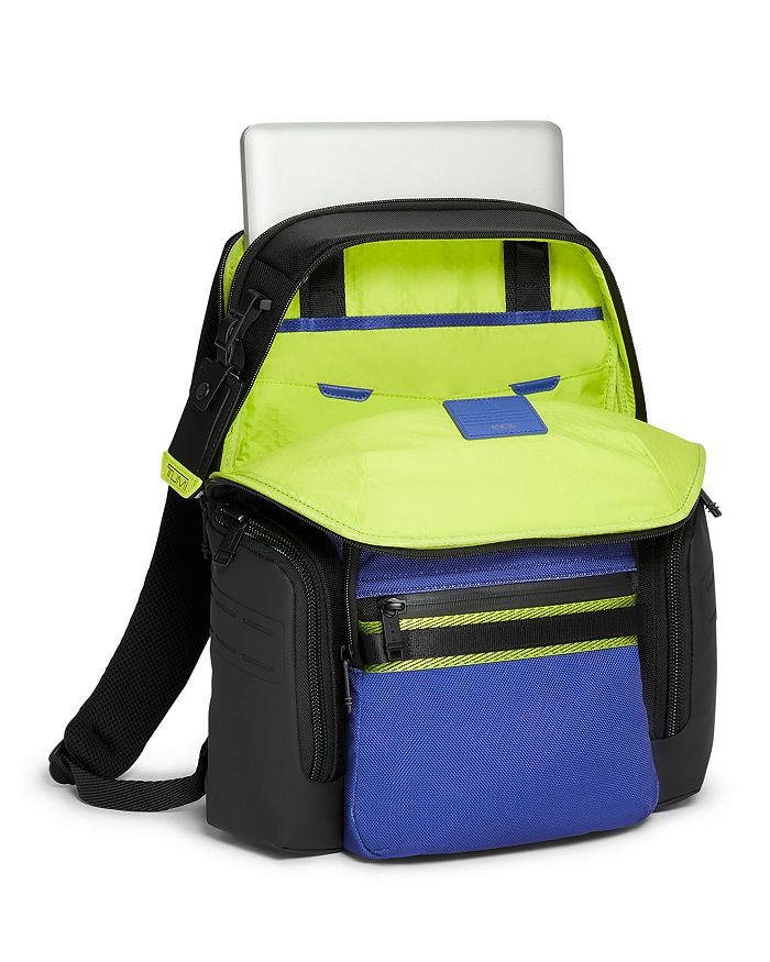Shop Tumi Alpha Bravo Navigation Backpack In Royal Blue