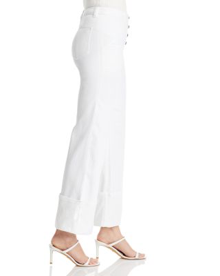 Benji Cropped Wide Leg Denim Jeans