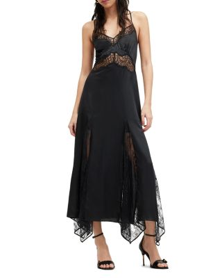 ALLSAINTS - Jasmine Lace Inset Maxi Dress