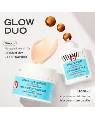 Bronze + Glow Drops with Niacinamide 1 oz.