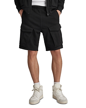 Shop G-star Raw Rovic Cargo Shorts In Dark Black