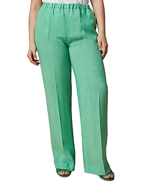 Shop Marina Rinaldi Rocco Trousers In Emerald
