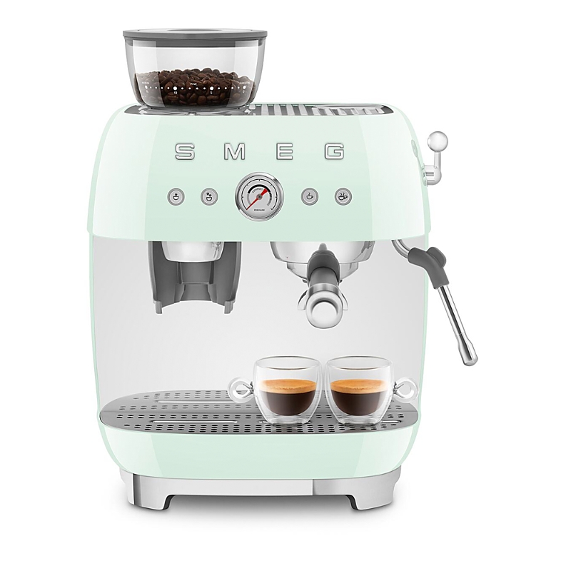 Smeg Espresso Coffee Machine In Green