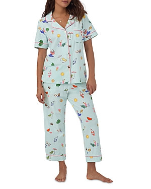 BedHead Pajamas Short Sleeve Cropped Pajama Set