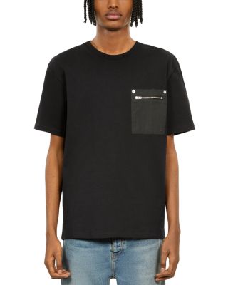 The Kooples - Cotton Zip Pocket Tee