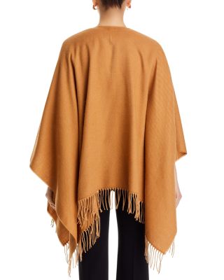 Fringe Trim Ruana 