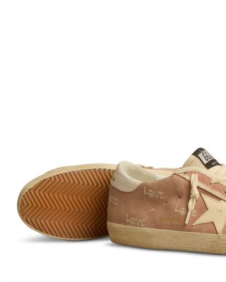 Women's Super Star Sabot Lace Up Slip On Mule Sneakers