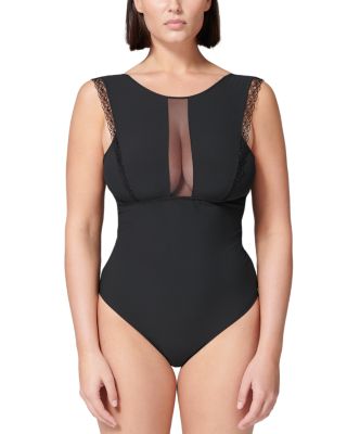 SIMONE PÉRÈLE online Party Embroidered Bodysuit sz S