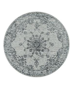 Surya Laila Laa-2301 Round Area Rug, 6'7 X 6'7 In Navy